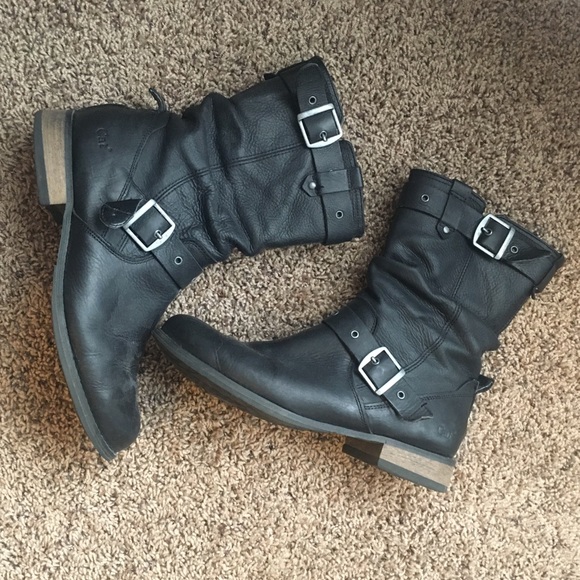 cat biker boots